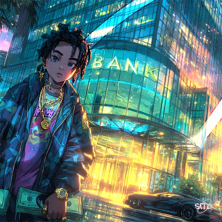 Bank cover art